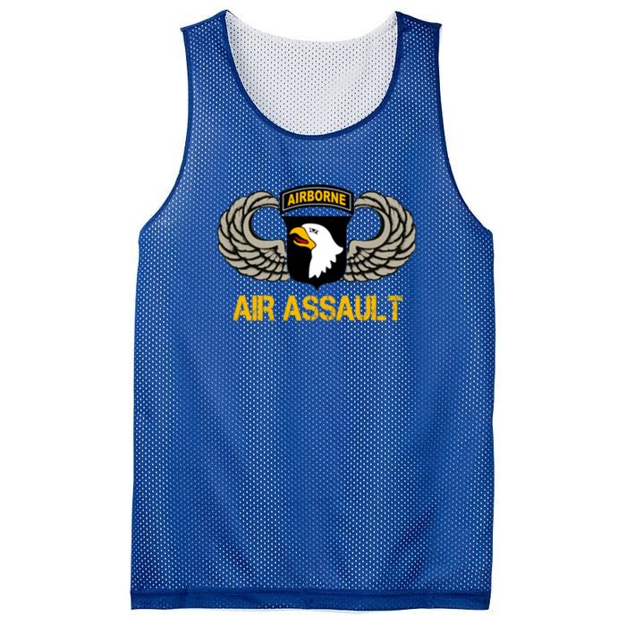 101st Airborne Division Air Assault Gift Veterans Day Great Gift Mesh Reversible Basketball Jersey Tank