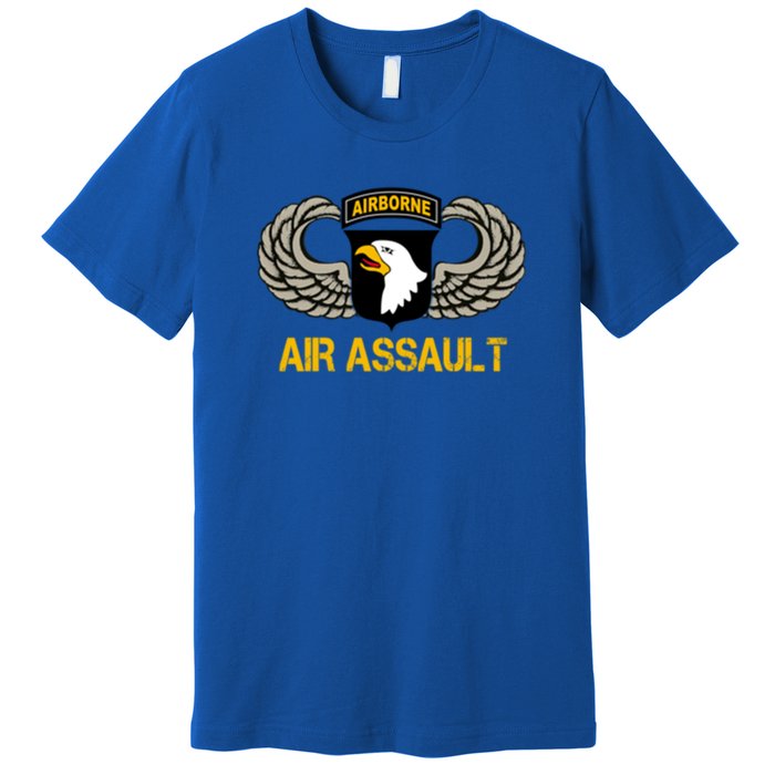 101st Airborne Division Air Assault Gift Veterans Day Great Gift Premium T-Shirt