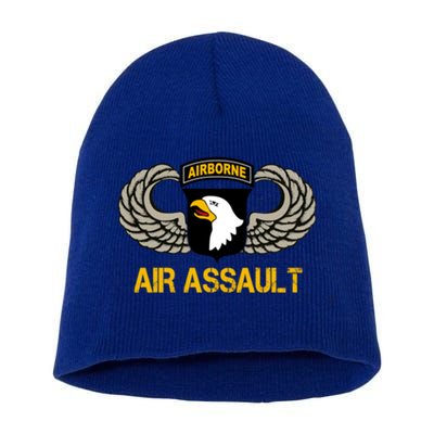 101st Airborne Division Air Assault Gift Veterans Day Great Gift Short Acrylic Beanie
