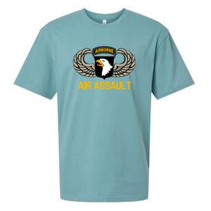 101st Airborne Division Air Assault Gift Veterans Day Great Gift Sueded Cloud Jersey T-Shirt