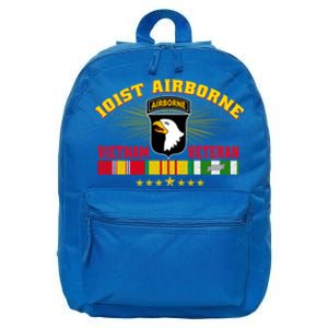 101st Airborne Division Vietnam Veteran Father Day Cute Gift 16 in Basic Backpack