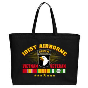 101st Airborne Division Vietnam Veteran Father Day Cute Gift Cotton Canvas Jumbo Tote