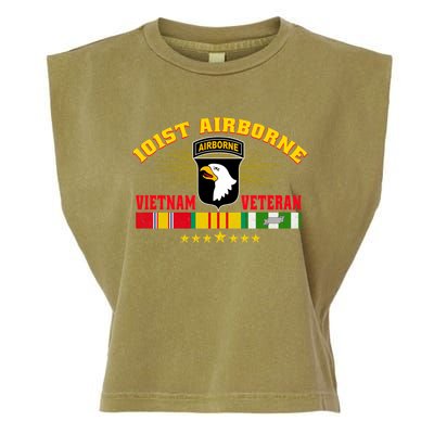 101st Airborne Division Vietnam Veteran Father Day Cute Gift Garment-Dyed Women's Muscle Tee