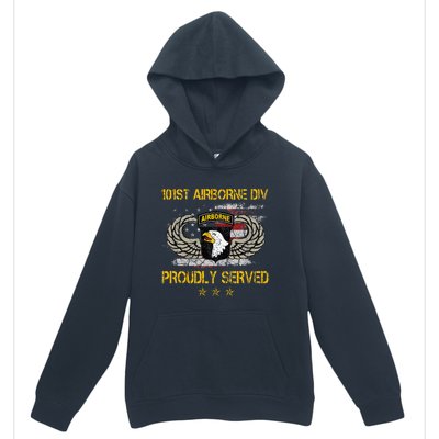 101st Airborne Divition Proudly Served Veterans Day Urban Pullover Hoodie