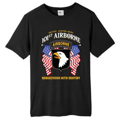 101st Airborne Division Veteran Gift Tall Fusion ChromaSoft Performance T-Shirt