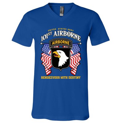 101st Airborne Division Veteran Gift V-Neck T-Shirt