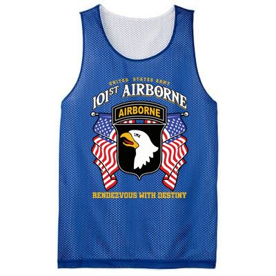 101st Airborne Division Veteran Gift Mesh Reversible Basketball Jersey Tank