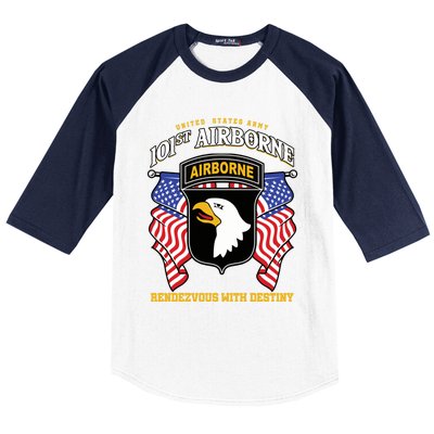 101st Airborne Division Veteran Gift Baseball Sleeve Shirt