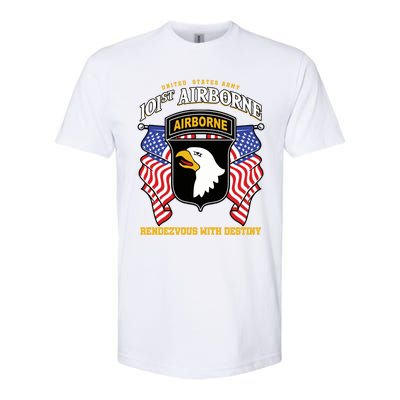 101st Airborne Division Veteran Gift Softstyle CVC T-Shirt