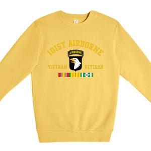 101st Airborne Division Vietnam Veteran Father Day Premium Crewneck Sweatshirt