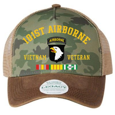 101st Airborne Division Vietnam Veteran Father Day Legacy Tie Dye Trucker Hat