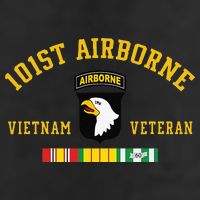 101st Airborne Division Vietnam Veteran Father Day Adult Drive Performance Visor