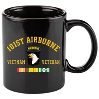 101st Airborne Division Vietnam Veteran Father Day 11oz C Handle Ceramic Mug