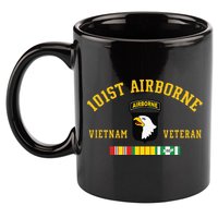101st Airborne Division Vietnam Veteran Father Day 11oz C Handle Ceramic Mug