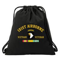 101st Airborne Division Vietnam Veteran Father Day Drawstring Bag