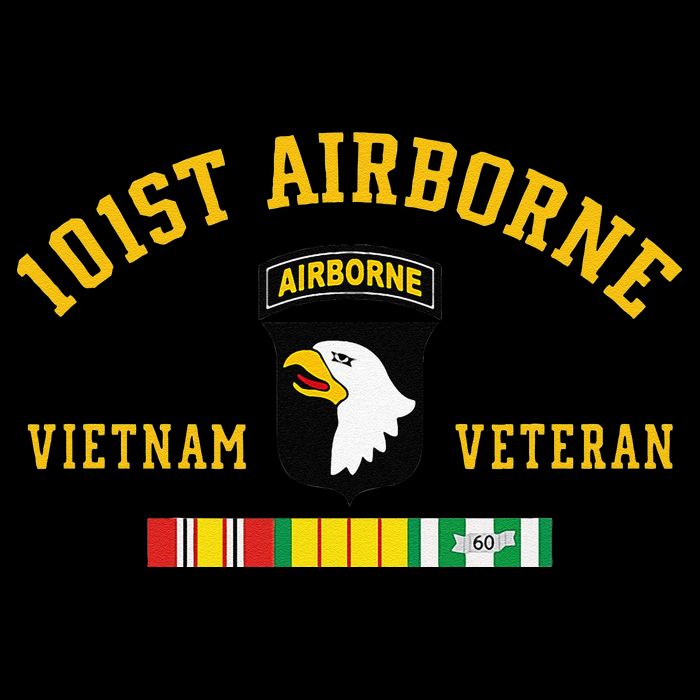 101st Airborne Division Vietnam Veteran Father Day Toddler T-Shirt