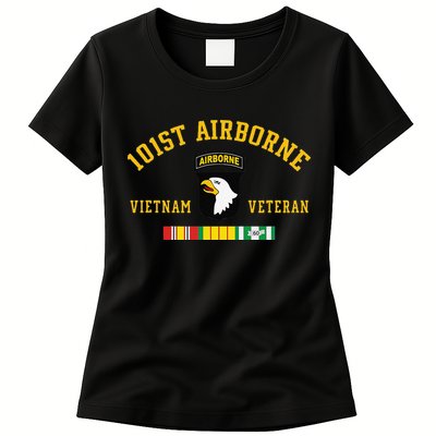 101st Airborne Division Vietnam Veteran Father Day Womens T-Shirt