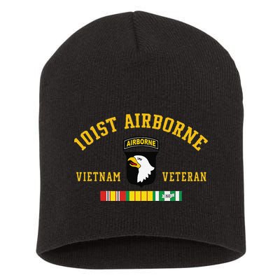 101st Airborne Division Vietnam Veteran Father Day Short Acrylic Beanie