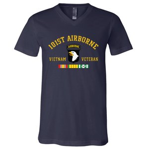 101st Airborne Division Vietnam Veteran Father Day V-Neck T-Shirt