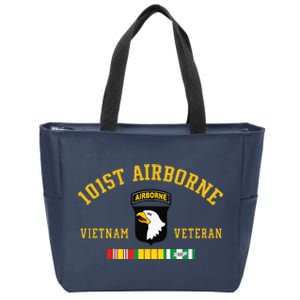 101st Airborne Division Vietnam Veteran Father Day Zip Tote Bag