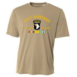 101st Airborne Division Vietnam Veteran Father Day Cooling Performance Crew T-Shirt