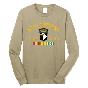 101st Airborne Division Vietnam Veteran Father Day Long Sleeve Shirt