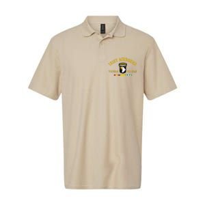 101st Airborne Division Vietnam Veteran Father Day Softstyle Adult Sport Polo