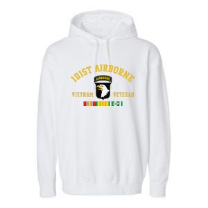 101st Airborne Division Vietnam Veteran Father Day Garment-Dyed Fleece Hoodie