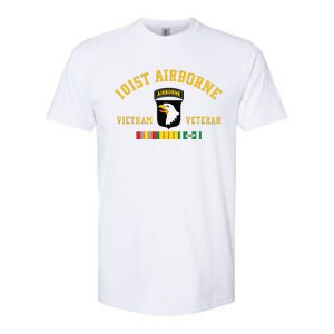 101st Airborne Division Vietnam Veteran Father Day Softstyle CVC T-Shirt