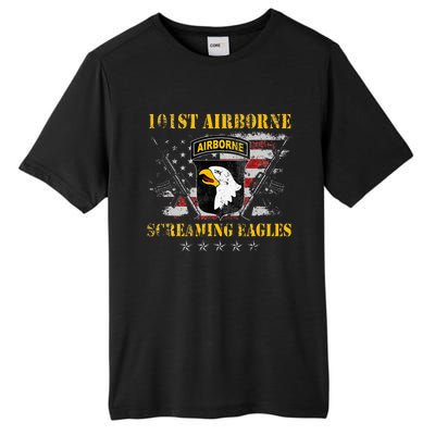 101st Airborne Division Veteran Screaming Eagle Tall Fusion ChromaSoft Performance T-Shirt