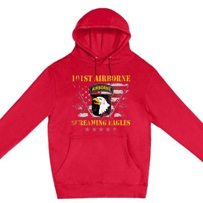 101st Airborne Division Veteran Screaming Eagle Premium Pullover Hoodie