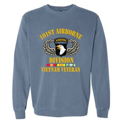 101st Airborne Division Vietnam Veteran Cool Gift Veterans Day Cute Gift Garment-Dyed Sweatshirt