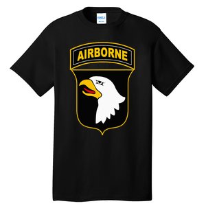 101st Airborne Division Military Veteran American Eagle Army Tall T-Shirt