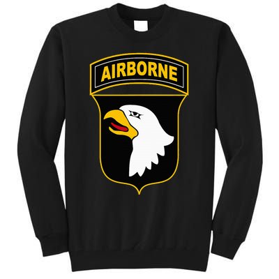 101st Airborne Division Military Veteran American Eagle Army Tall Sweatshirt