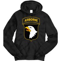 101st Airborne Division Military Veteran American Eagle Army Tie Dye Hoodie