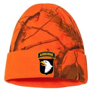 101st Airborne Division Military Veteran American Eagle Army Kati Licensed 12" Camo Beanie