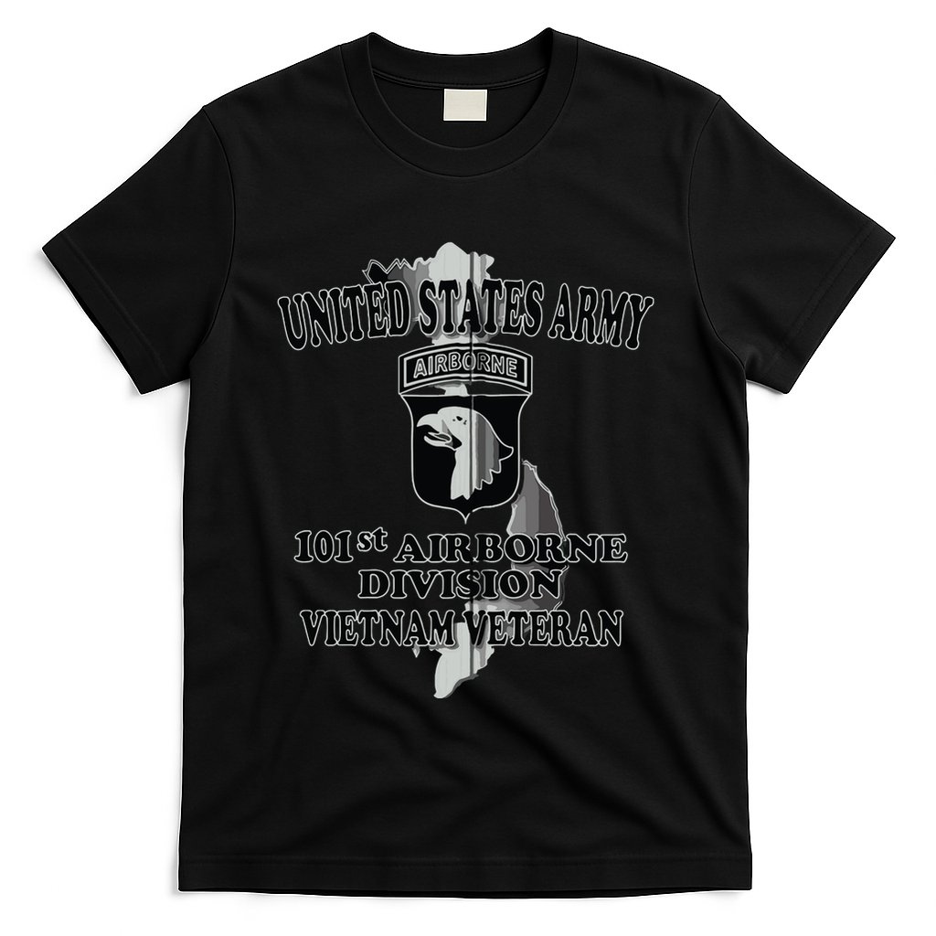 101st Airborne Division Vietnam Veteran Zip Hoodie T-Shirt
