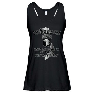 101st Airborne Division Vietnam Veteran Zip Hoodie Ladies Essential Flowy Tank