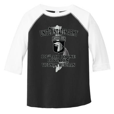 101st Airborne Division Vietnam Veteran Zip Hoodie Toddler Fine Jersey T-Shirt