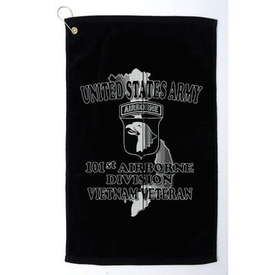 101st Airborne Division Vietnam Veteran Zip Hoodie Golf Towel