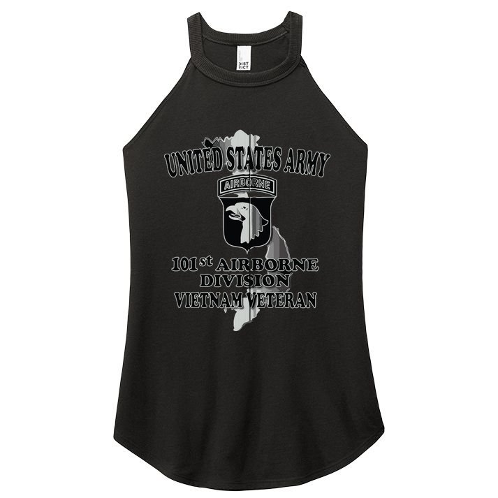 101st Airborne Division Vietnam Veteran Zip Hoodie Women's Perfect Tri Rocker Tank