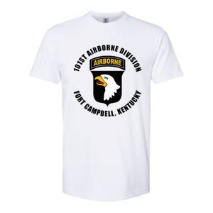 101st Airborne Division Fort Campbell Kentucky Emblem Softstyle CVC T-Shirt