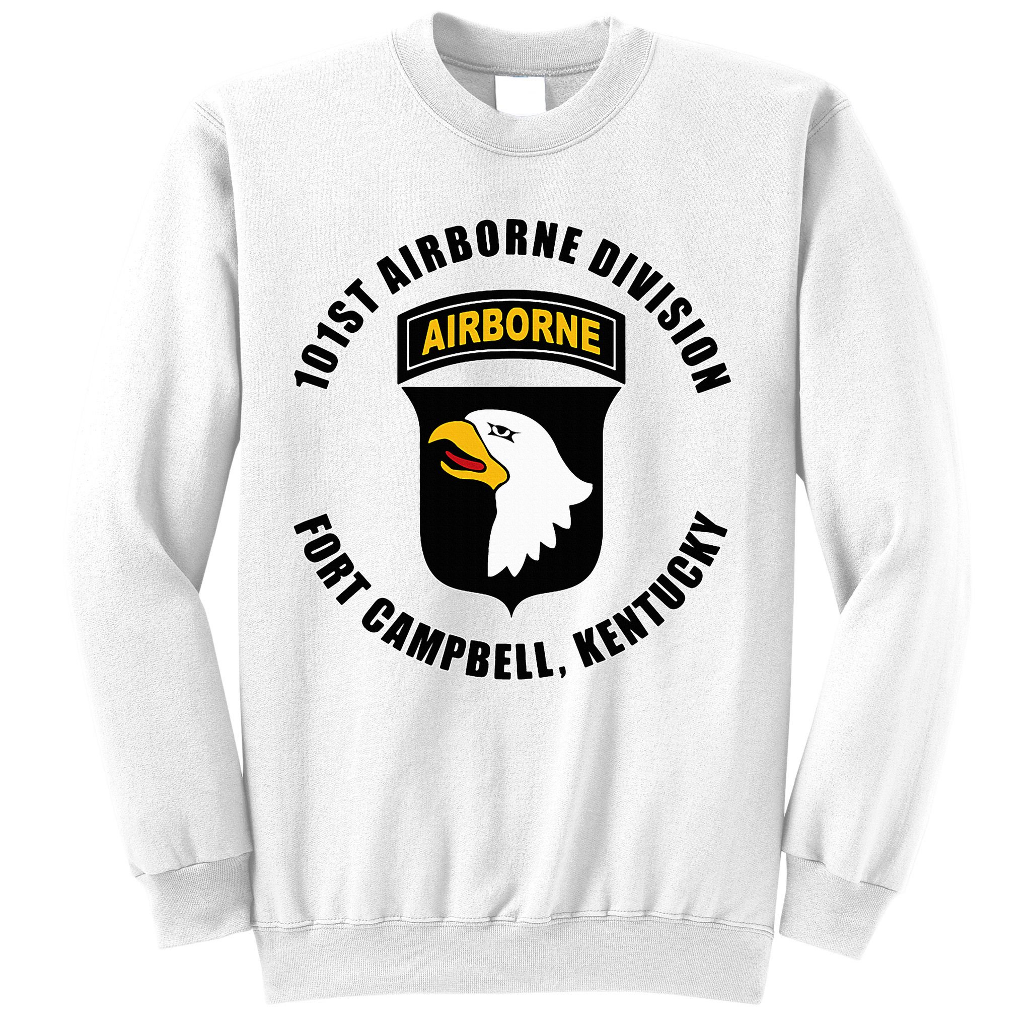 101st Airborne Division Fort Campbell Kentucky Emblem Sweatshirt