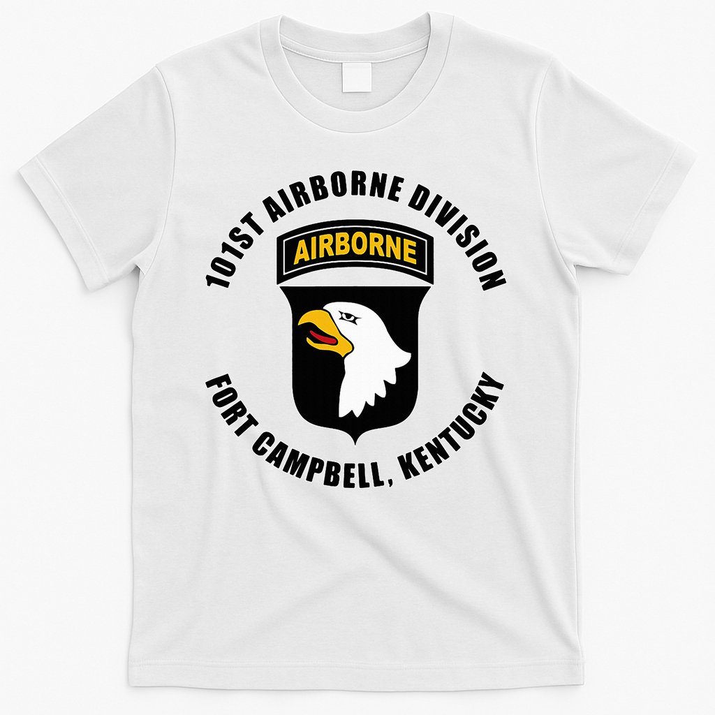101st Airborne Division Fort Campbell Kentucky Emblem T-Shirt