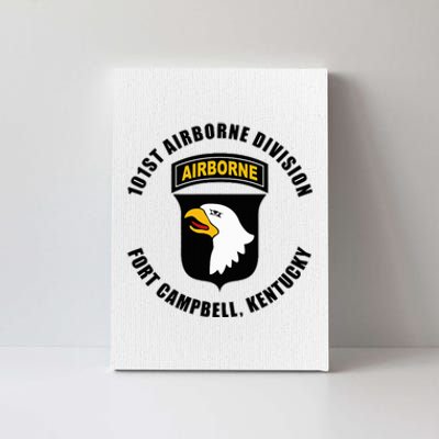 101st Airborne Division Fort Campbell Kentucky Emblem Canvas