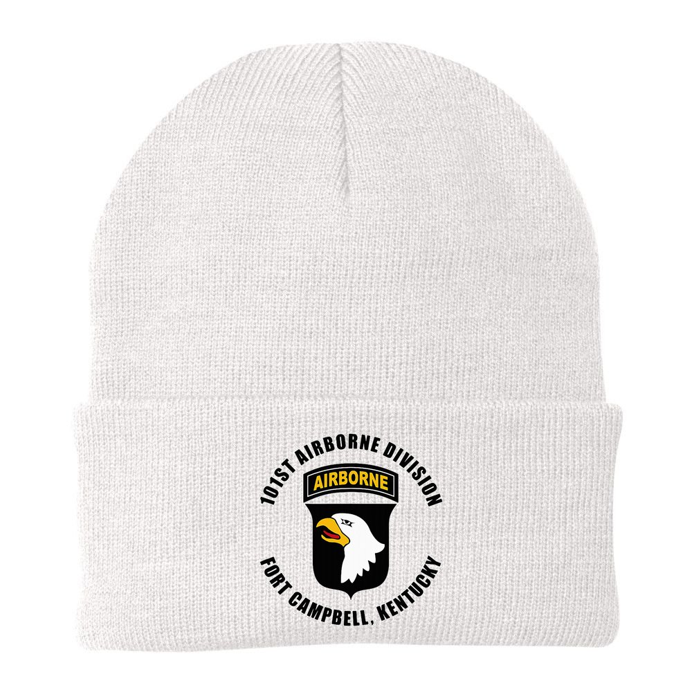 101st Airborne Division Fort Campbell Kentucky Emblem Beanie