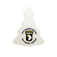 101st Airborne Division Fort Campbell Kentucky Emblem Ceramic Tree Ornament