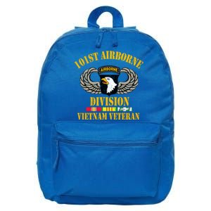 101st Airborne Division Vietnam Veteran Gift Veterans Day Gift 16 in Basic Backpack