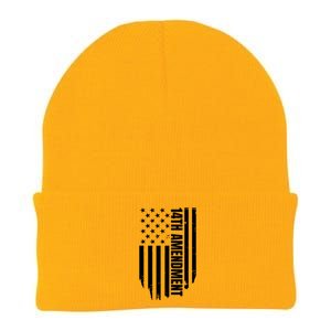 14th Amendment Flag Political America Usa Rights Knit Cap Winter Beanie