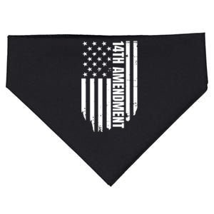 14th Amendment Flag Political America Usa Rights USA-Made Doggie Bandana